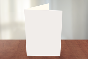 Greeting Card Photoshop Mockup