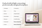 Modern Entrepreneur Showit Website, a Landing Page Template by Sugar Studios (Thumbnail 5 of 8)