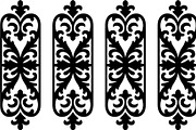 Laser Cut Ornamental Floral Border, a Decorative Illustration by himelgfx (Thumbnail 16 of 19)
