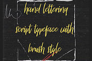 Heart Ticker Calligraphy Font, a Handwritten Font by GearShift (Thumbnail 3 of 7)