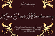 LuxeScript Handwriting, a Handwritten Font by Ardb (Thumbnail 6 of 6)