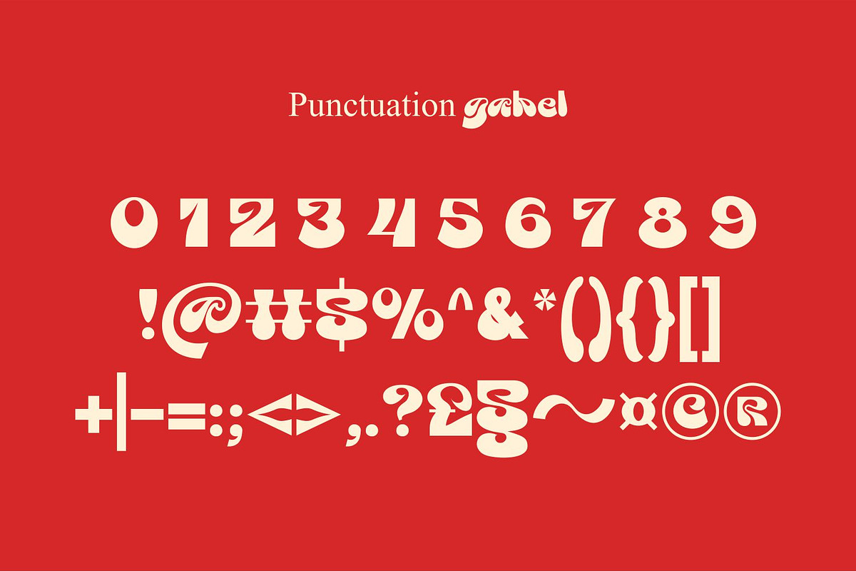 Gabel bold tropical retro font, a Slab Serif Font by WhymoreArt (Photo 12 of 12)
