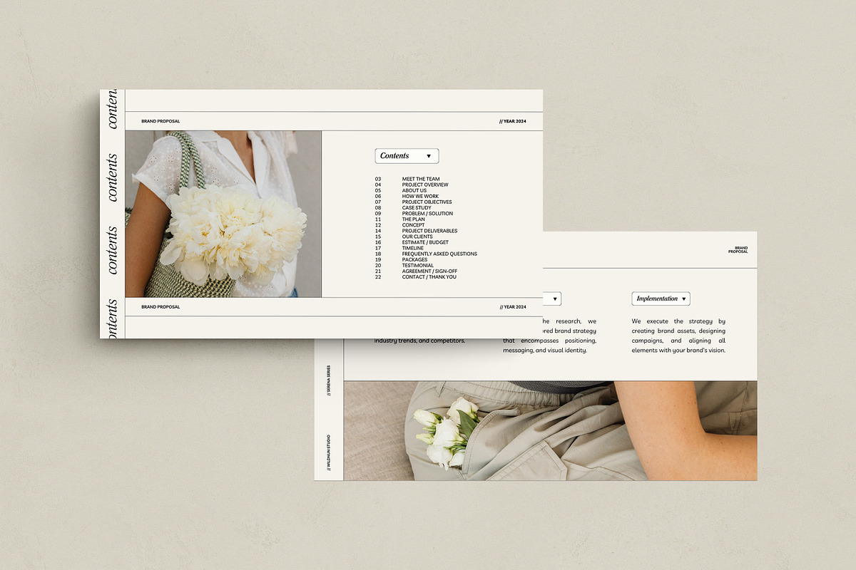 SERE / 3in1 Branding Pack, a Presentation Template by Wildnun Studio (Photo 3 of 40)