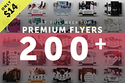 200+ Premium Flyers Bundle 99% OFF, a Flyer Template by UNIK Agency (Thumbnail 2 of 66)