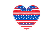 USA Eagle Heart Icons Bundle, an Object Graphic by yasushie (Thumbnail 2 of 12)