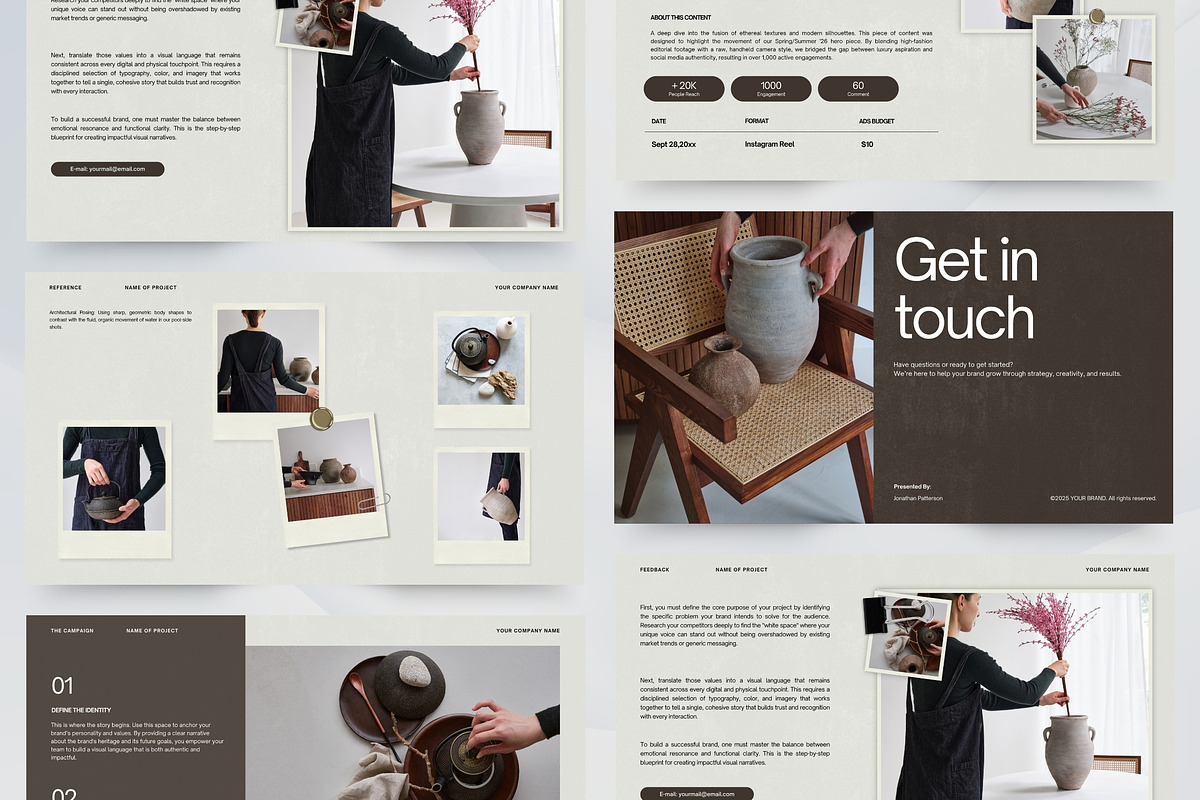 Marketing Research Presentation Deck, a Presentation Template by Pani Temp. (Photo 7 of 14)