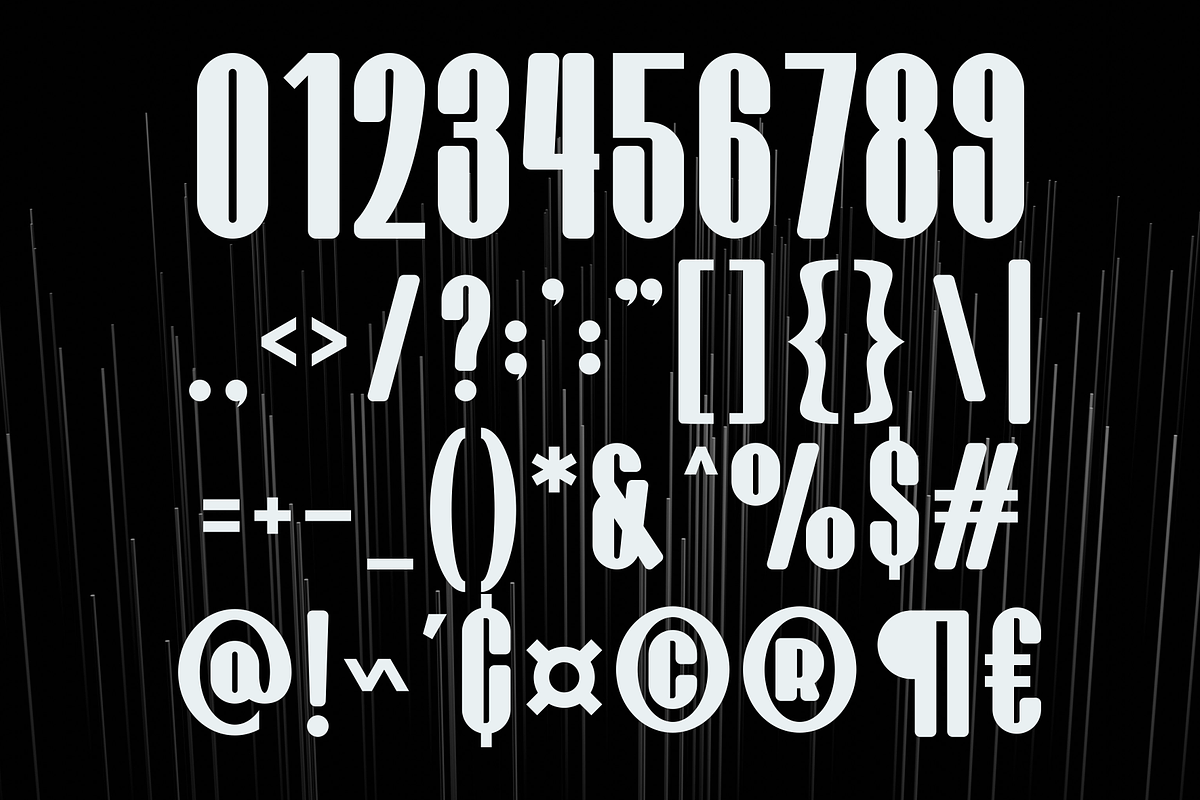 Aircore - A Modern Condensed Sans, a Sans Serif Font by Marvadesign (Photo 6 of 7)