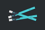 Wristband Mockup, a Product Mockup by Mokr (Thumbnail 2 of 5)