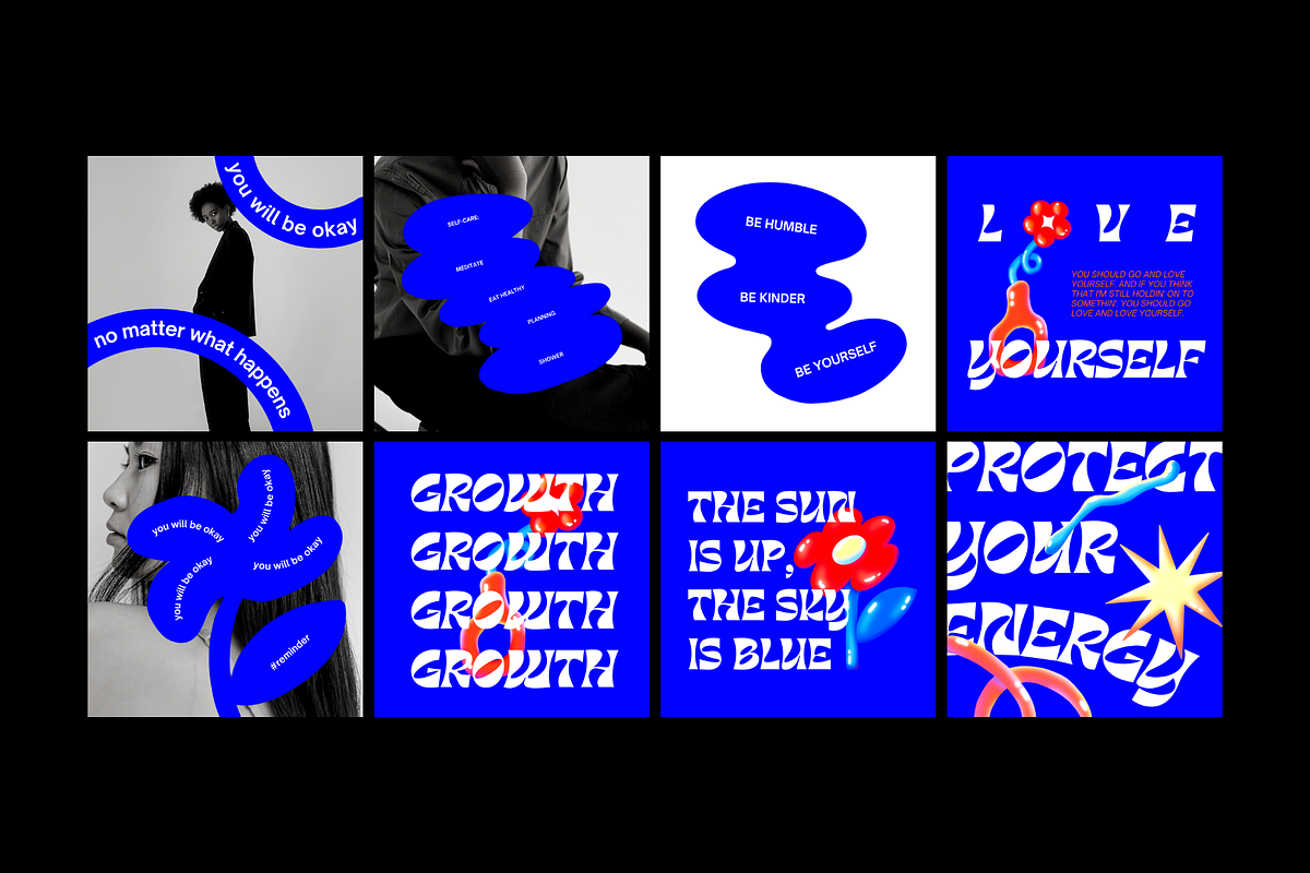 Neue Blue Instagram Post CANVA, a Social Media Template by Elokka Std. (Photo 5 of 9)