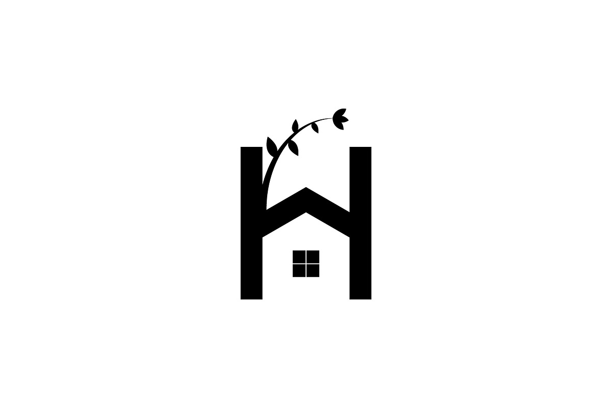 Letter H Natural Home Logo, a Branding & Logo Template by Salman Shop (Photo 3 of 4)