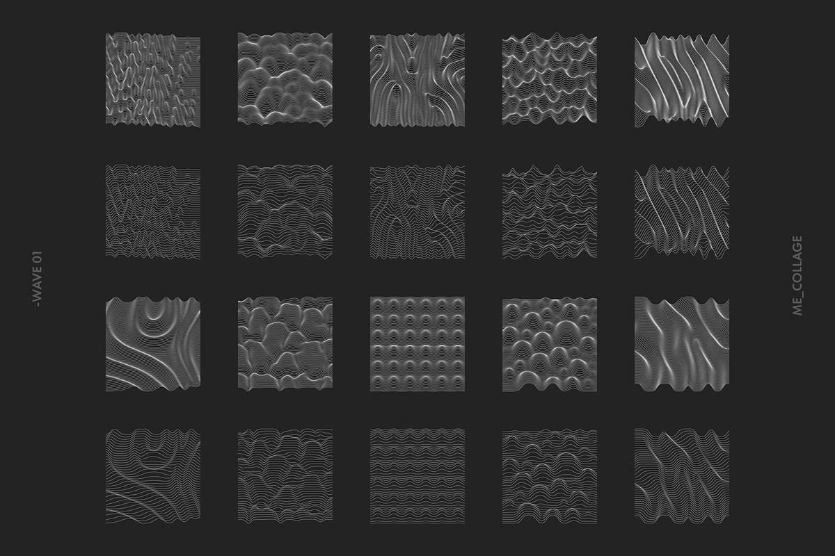 WAVE 01: Flexible Abstract Designs, an Object Graphic by ME_COLLAGE (Photo 14 of 25)