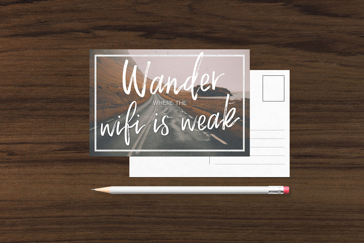 Wellington Script Font preview 7