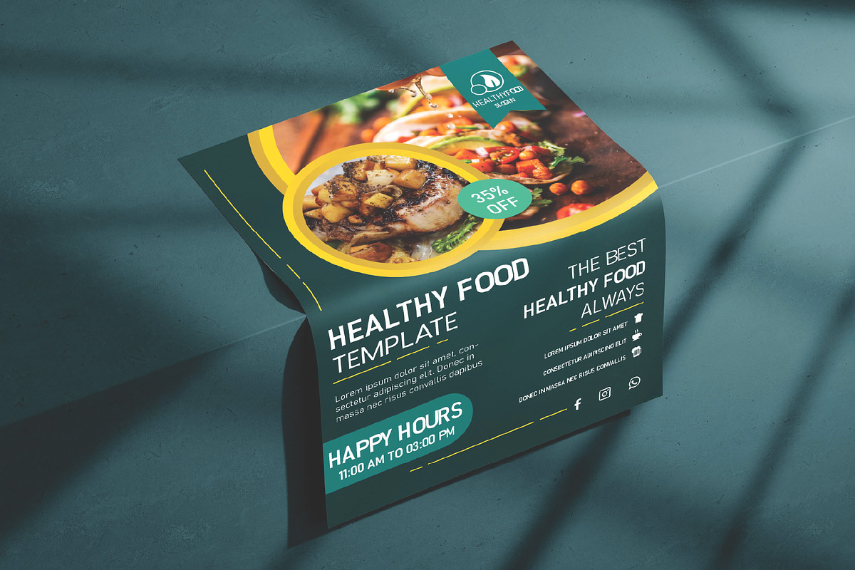 Best healthy food template, a Flyer Template by Workhu (Photo 4 of 4)