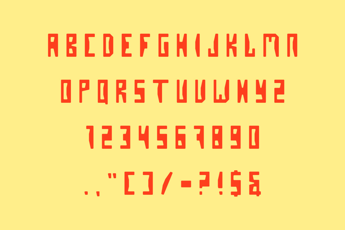Bomasek -Bold Display Font, a Sans Serif Font by 3ab2ou (Photo 3 of 3)