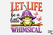 Spring Quote Frog png, an Illustration by Designworld (Thumbnail 1 of 5)
