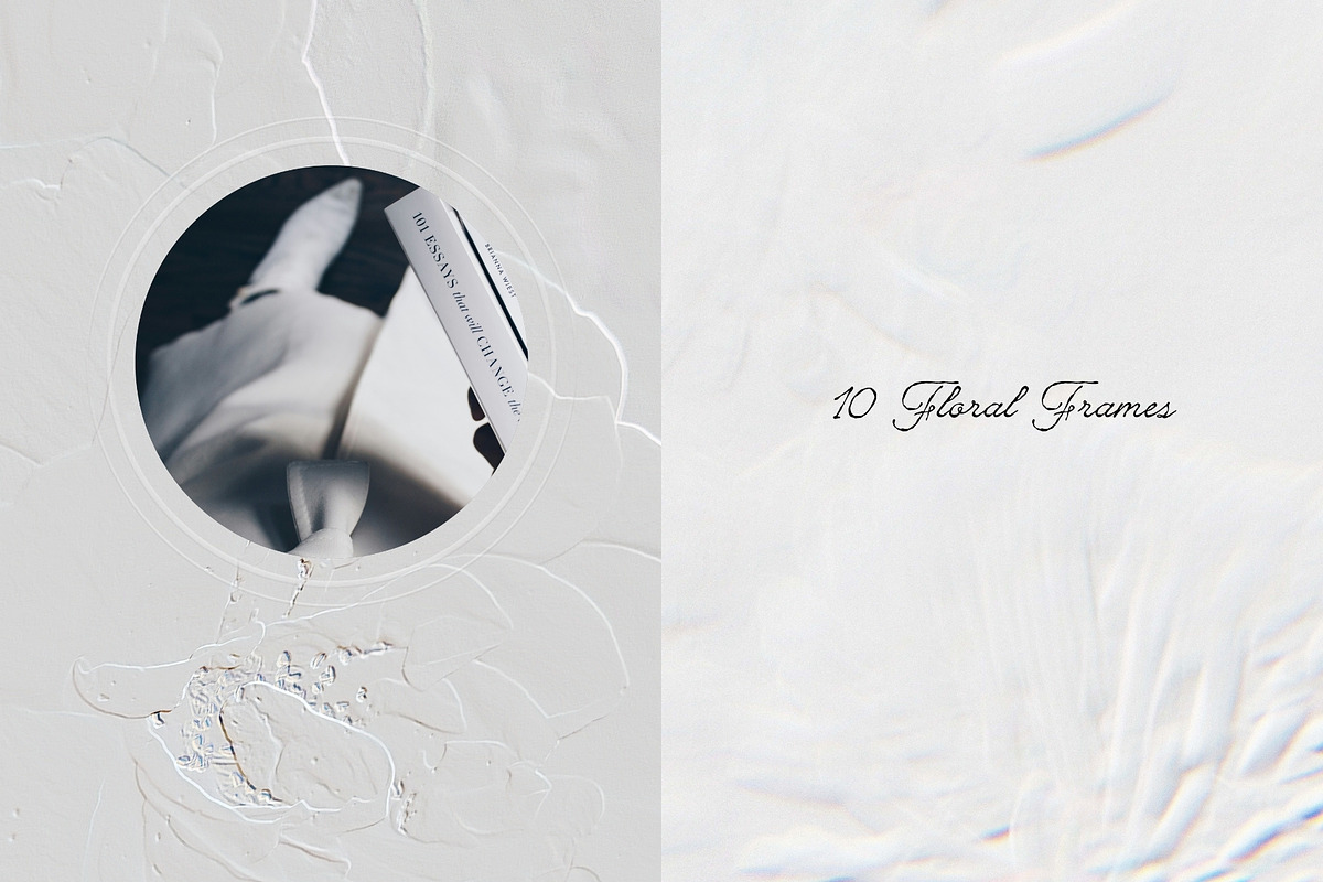 Embossed & Blurred Textures & Frames, a Background Graphic by PaperJamLab (Photo 6 of 10)