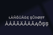 Bocha, a Font by Ridha-38.lineart (Thumbnail 9 of 10)