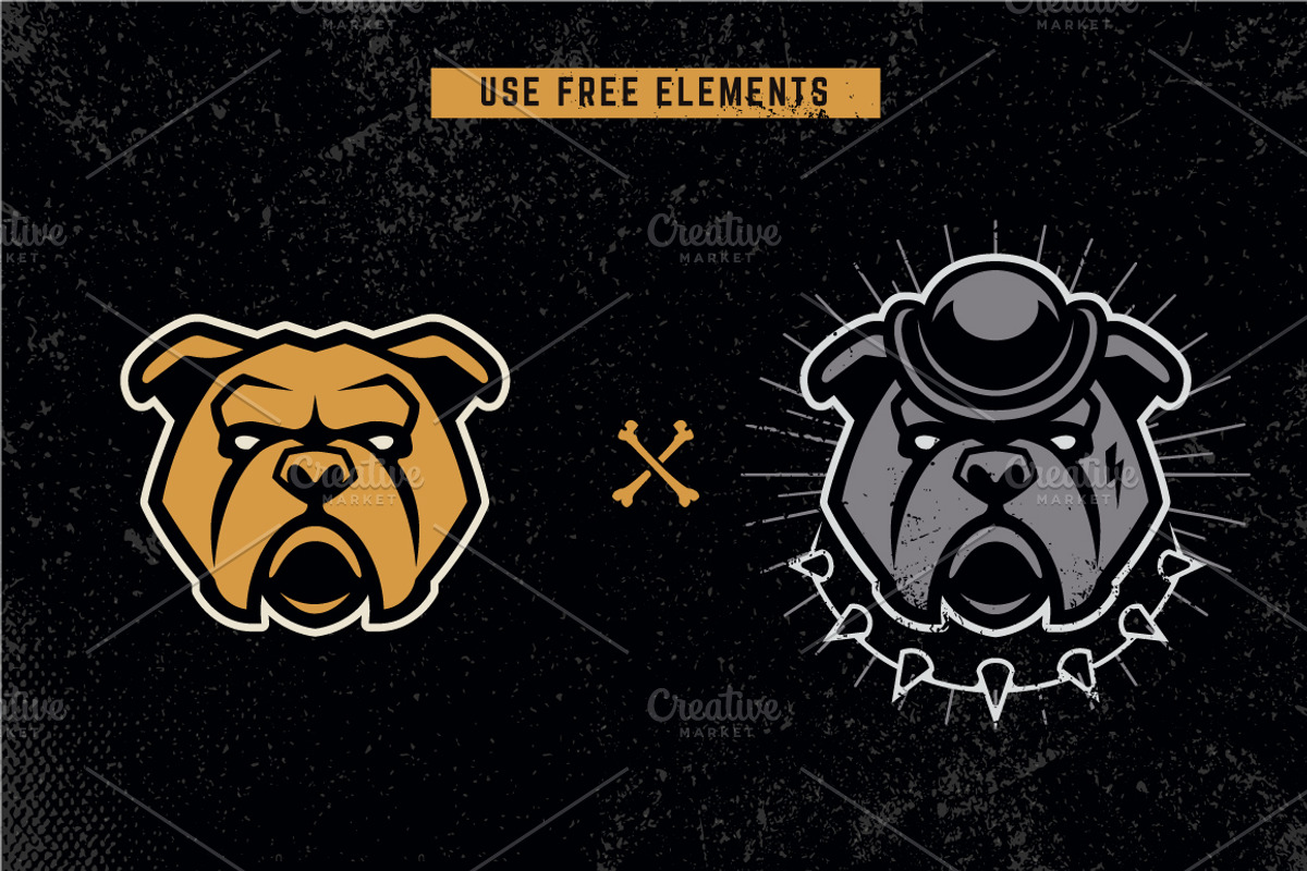 Animals Mascot Icons Vector Set, a Duotone Icon by Vecster (Photo 15 of 17)