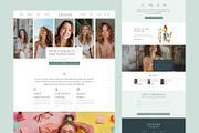 Hannah – Lifestyle Coach HTML CSS, a HTML Template by TemplatesJungle (Thumbnail 1 of 2)
