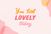 Flower show | Font duo, a Sans Serif Font by JuliaVolkova (Thumbnail 2 of 10)