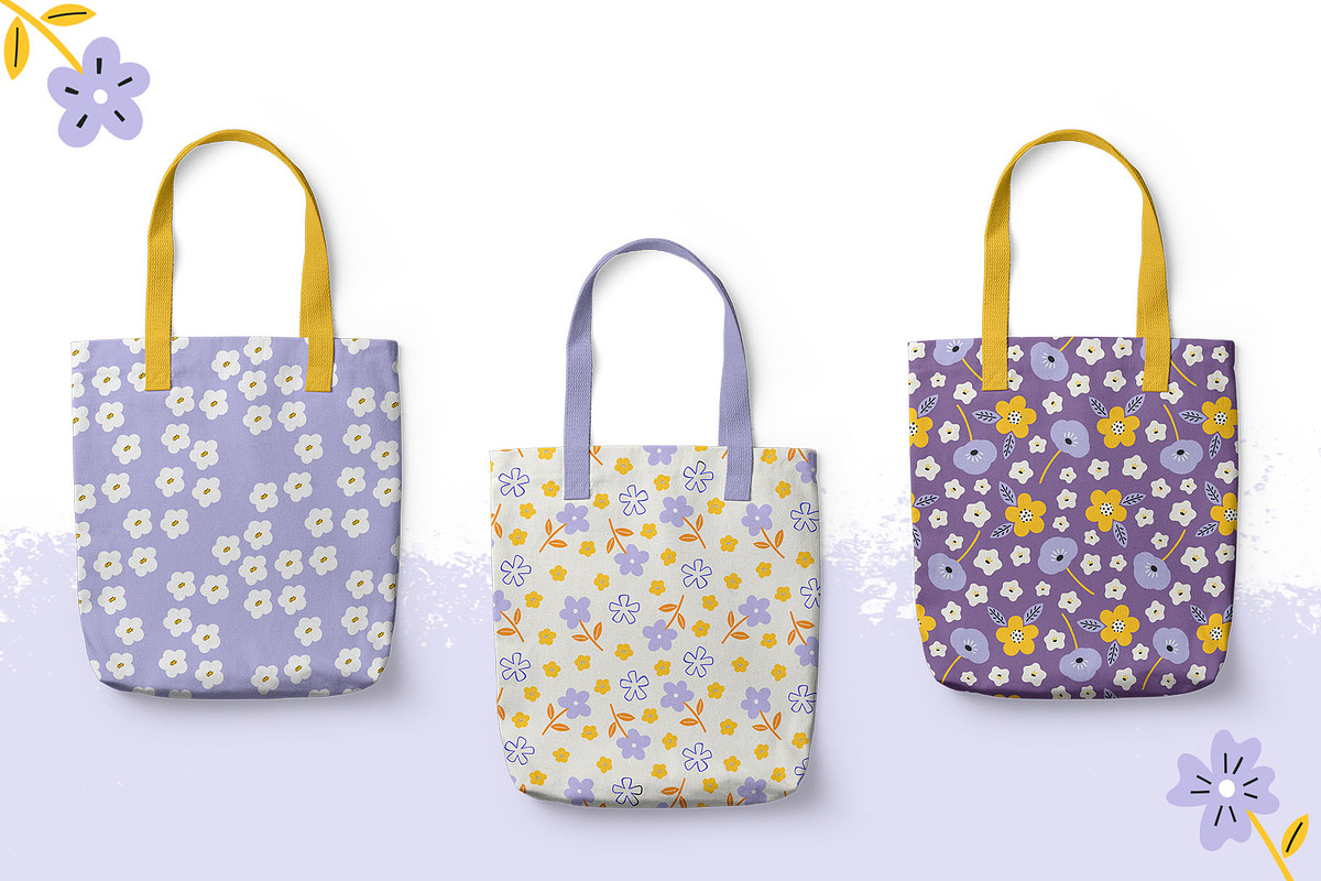 Spring Garden - Patterns and Clipart, an Illustration by Nova Studio (Photo 7 of 12)