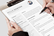 Resume Template and Cover Letter, a Resume Template by designvillage (Thumbnail 13 of 13)