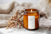 Boho Amber Candle Mockup, Any Label, a Household Mockup by 1001 mockups (Thumbnail 7 of 11)