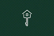 House Key Icon, an Object Illustration by Vectorium Studio (Thumbnail 3 of 4)