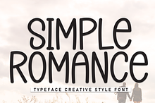 Simple Romance | Script Font