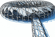 Futuristic Architectural Structure17, an Architecture 3D Model by Giimann (Thumbnail 18 of 29)