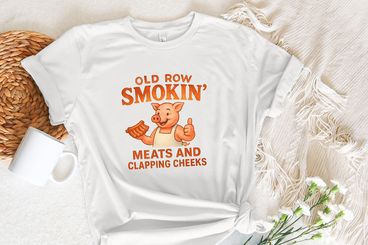 BBQ Enthusiasts Png, Funny Smokin, an Illustration by SharpMarketplace (Photo 7 of 9)