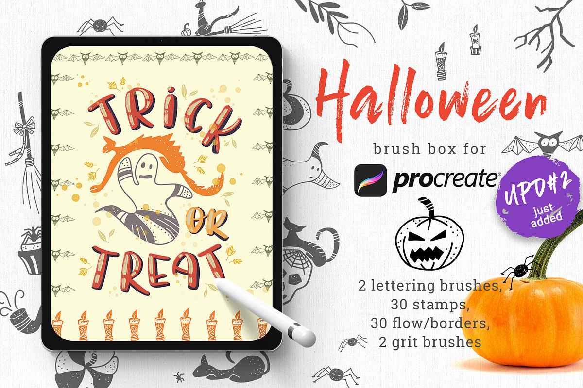 All for Procreate - brush bundle, a Brush Add-On by Gray Cat Graphics (Photo 7 of 34)
