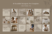 Instagram Puzzle Template in CANVA, a Social Media Template by RWstudio (Thumbnail 3 of 8)