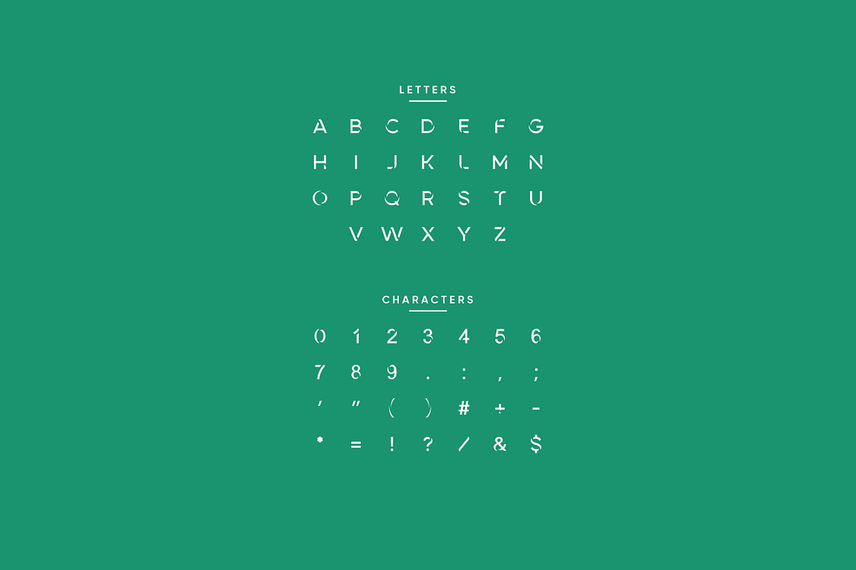 Clourso - Modern Futuristic Typeface, a Sans Serif Font by Letterna (Photo 3 of 4)