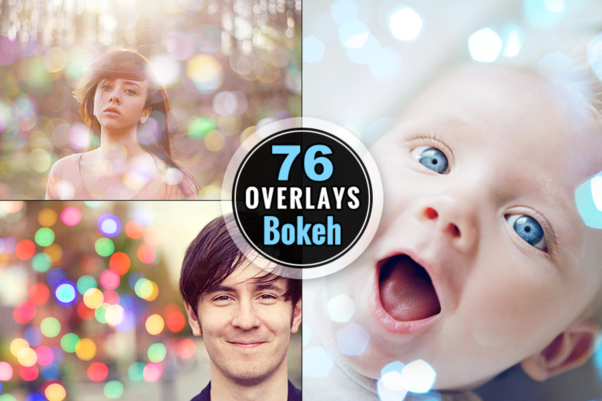 Photoshop Overlays Bokeh Photo, a Layer Style Add-On by Supremer Studio (Photo 1 of 8)