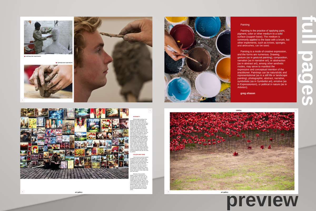 Art Gallery Package, a Brochure Template by Boris Cupac (Photo 24 of 26)