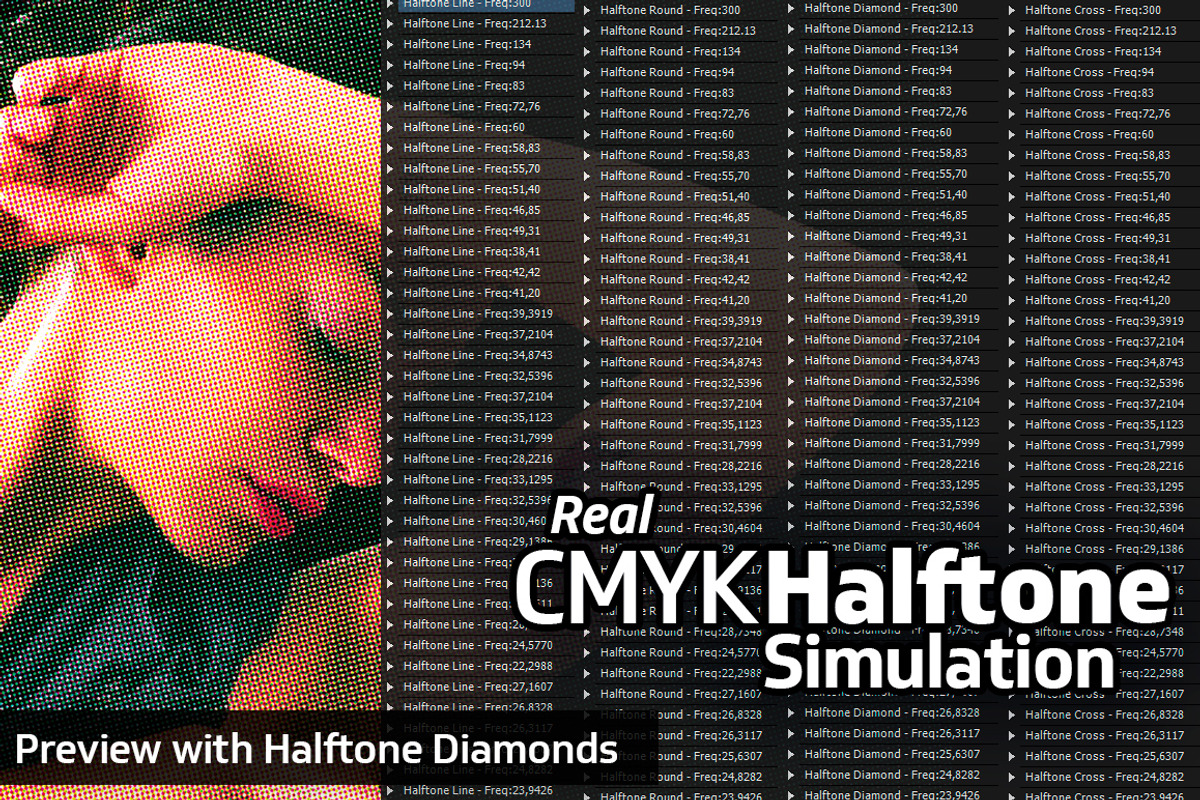 Real CMYK Halftone Simulator Actions, an Action Add-On by Creative Graphics (Photo 4 of 5)