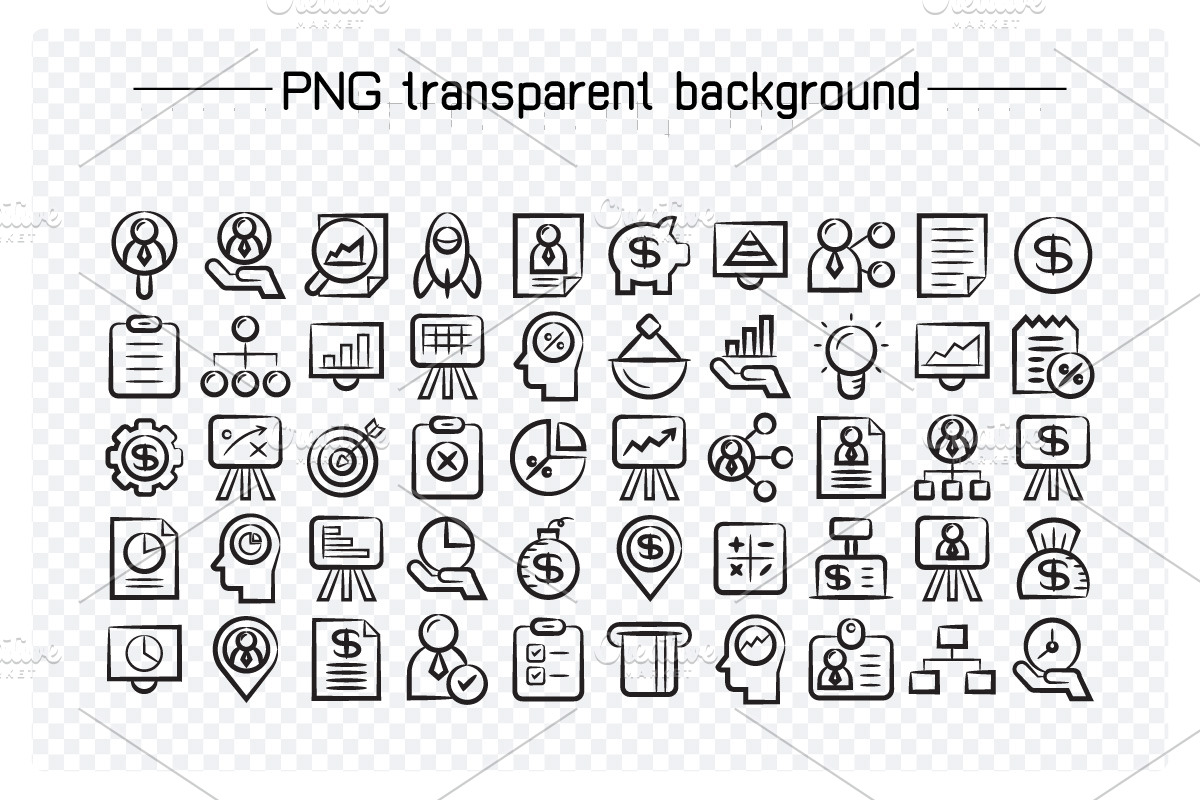 Sketch Business and Finance Icons, an Icon by Designfour (Photo 2 of 7)