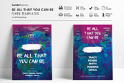 Be All That You Can Be Flyer, a Flyer Template by Bundo Themes (Thumbnail 1 of 6)