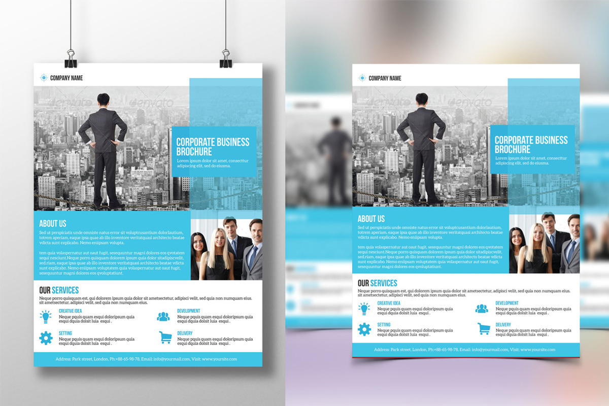 Corporate Flyer, a Flyer Template by DGTouch