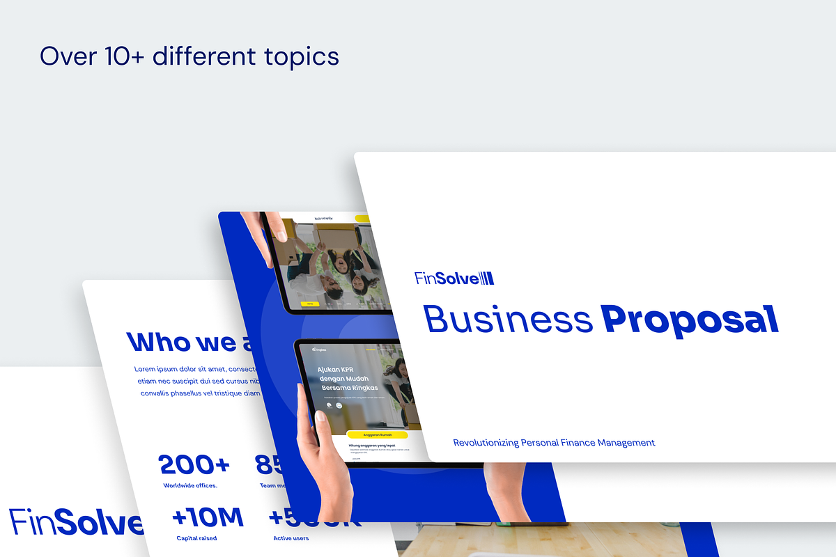 Pitch Decks Presentation Template, a Presentation Template by Magika Studio (Photo 3 of 6)