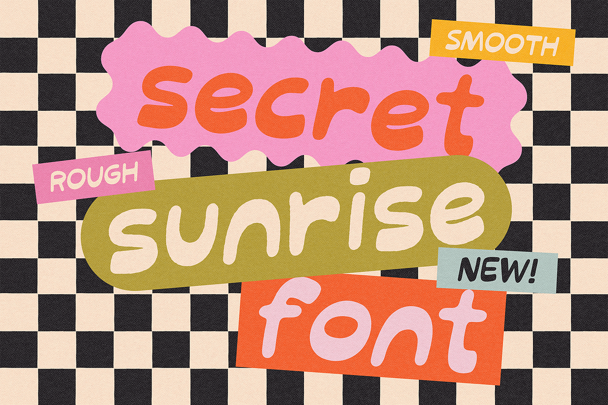 SECRET SUNRISE | COOL FONT, a Handwritten Font by Maria Feliz Fonts (Photo 1 of 9)