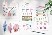 Cute Hippo & Friends Safari Animals, an Animal Illustration by Ann Art Houze (Thumbnail 6 of 15)