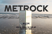 Metrock, a Sans Serif Font by Ditatype (Thumbnail 11 of 11)