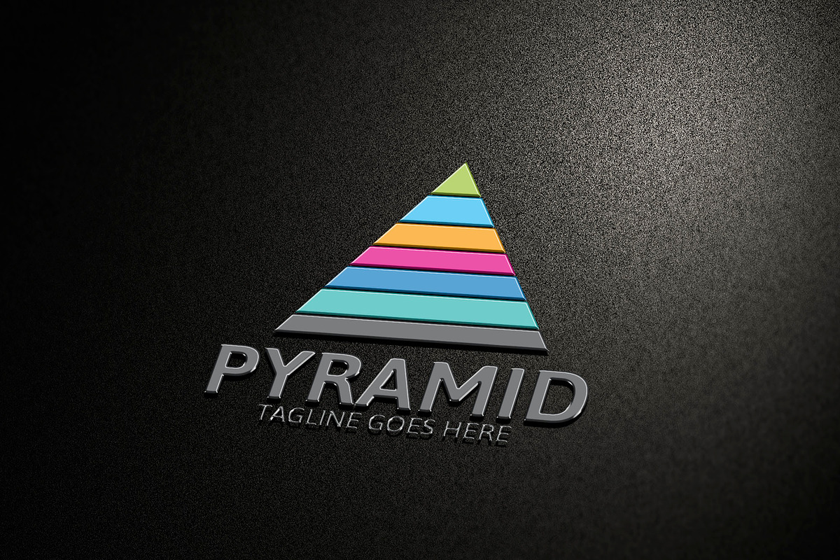 Pyramid Logo, a Branding & Logo Template by Josuf Media