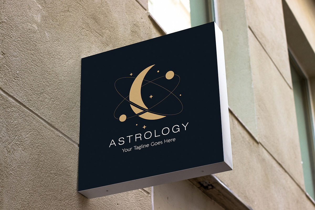 Modern Astrology Logo Collection, a Branding & Logo Template by YUDesignStore (Photo 12 of 15)