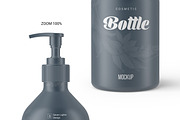 Cosmetic Bottle Mockup #3, a Cups & Container Mockup by Seven Lights (Thumbnail 6 of 9)