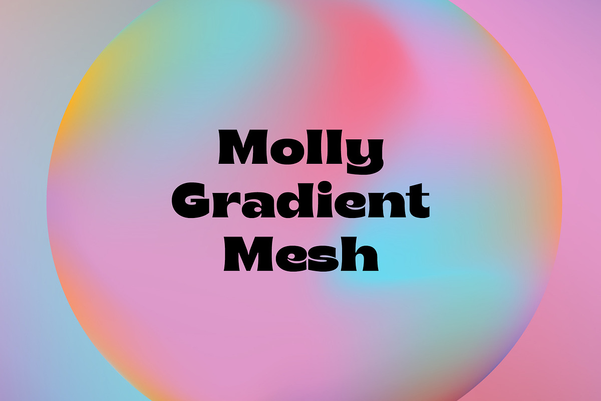 Molly | Gradient Graphics, a Pattern Graphic by Two Sleepy Heads Studio (Photo 3 of 4)