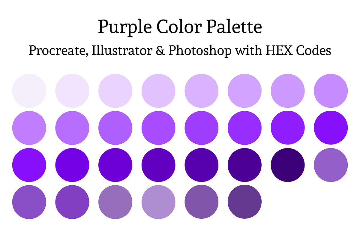 Color Palettes Procreate Illustrator, a Palette Add-On by Atelier Fem (Photo 6 of 8)