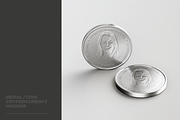 Medal / Coin / Cryprocurency MockUp, a Product Mockup by coloformia (Thumbnail 7 of 10)